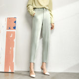 Amii Minimalism suit, blazer and high waist pants