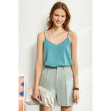 Amii Minimalism suit, blazer and high waist pants